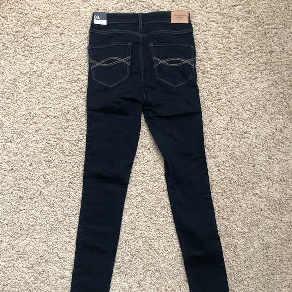 Abercrombie 00R Super Skinny High-Rise Jean - Picture 3 of 7